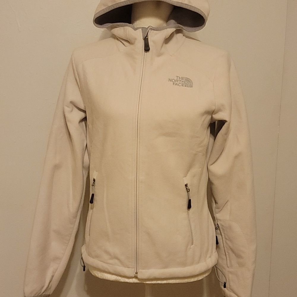 The north face windfall fleece hooded jacket size s/p